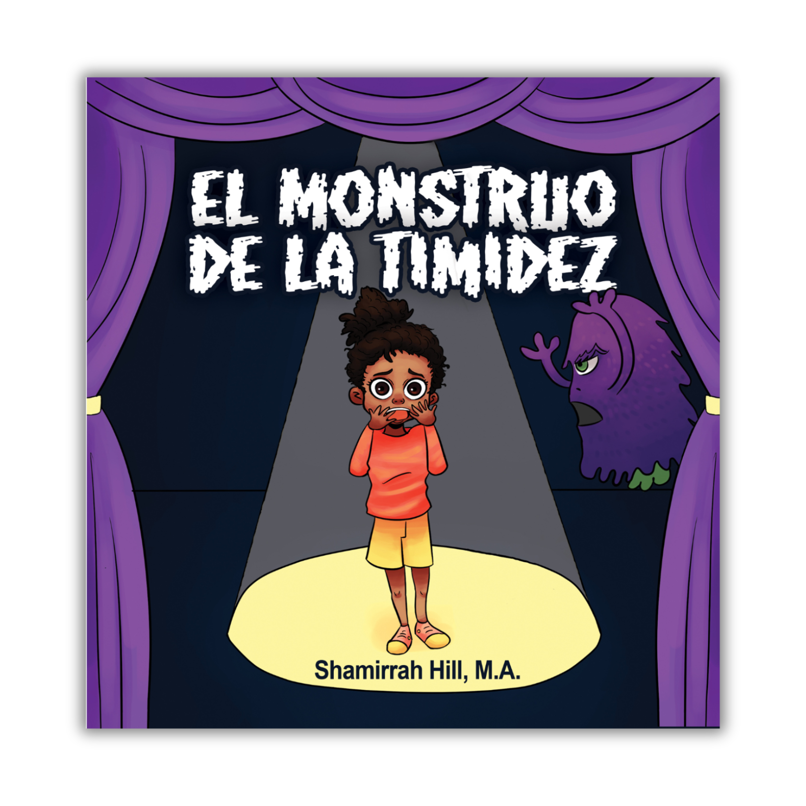 spanish monsters El monstruo de la timidez (Spanish Edition)