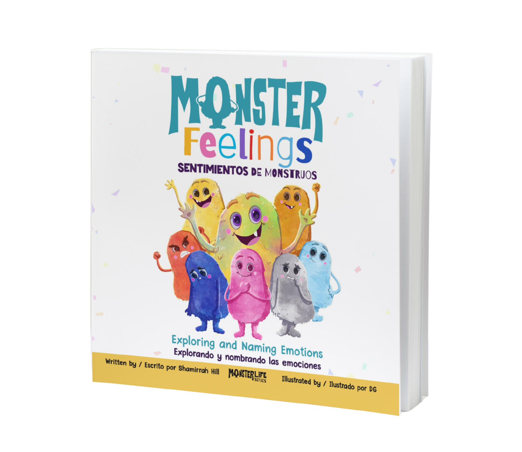 Monster Feelings / Sentimientos de monstruos – Social-Emotional Learning  Books by Shamirrah Hill