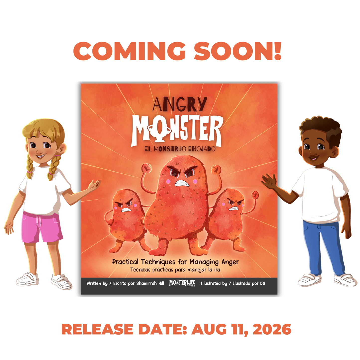Pre-Order: Angry Monster / El monsturo enojado
