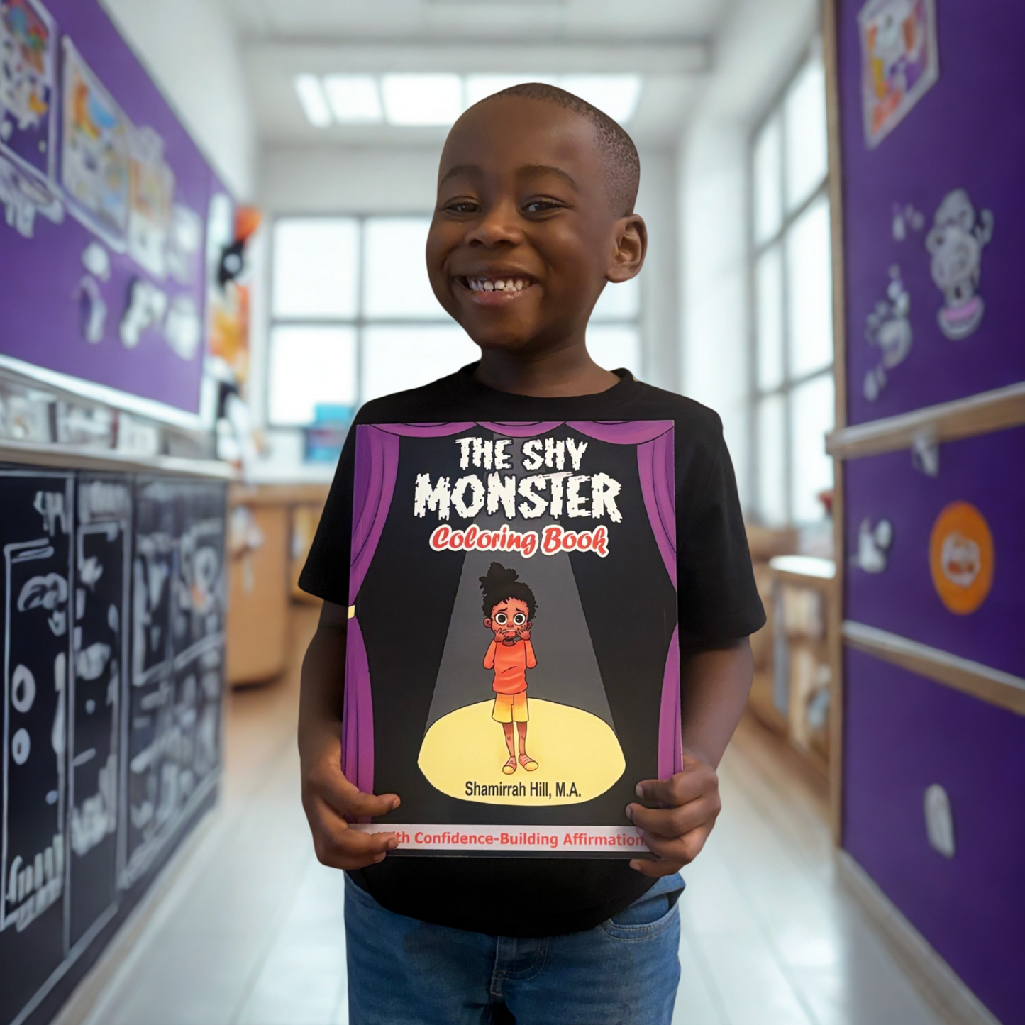 The Shy Monster Confidence and Creativity Bundle – 4-Book Set