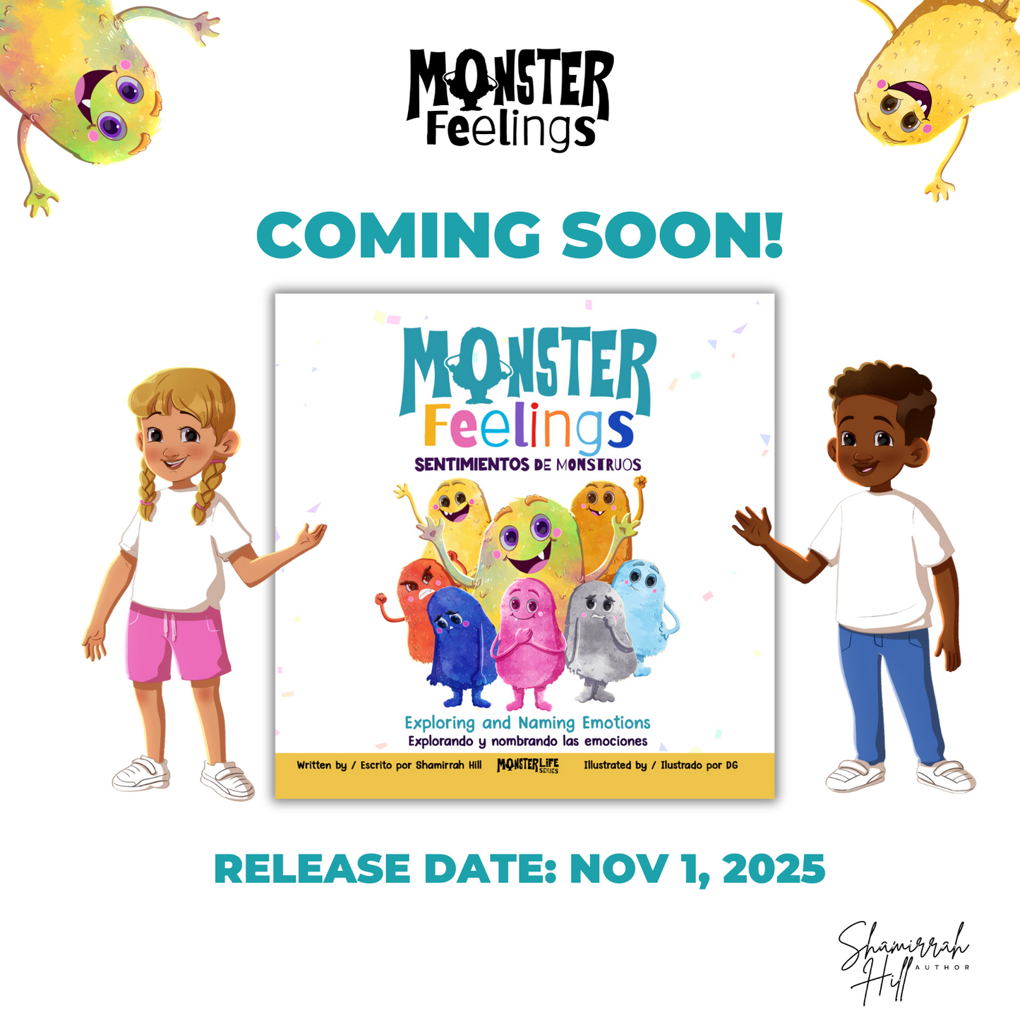 Pre-Order: Monster Feelings / Sentimientos de monstruos